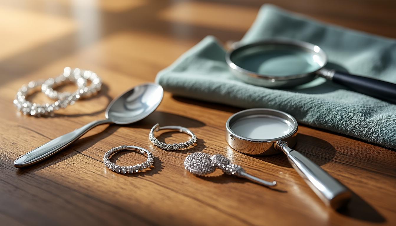 découvrez notre guide pratique pour nettoyer facilement et efficacement vos bijoux en argent, afin de leur redonner éclat et beauté au quotidien.