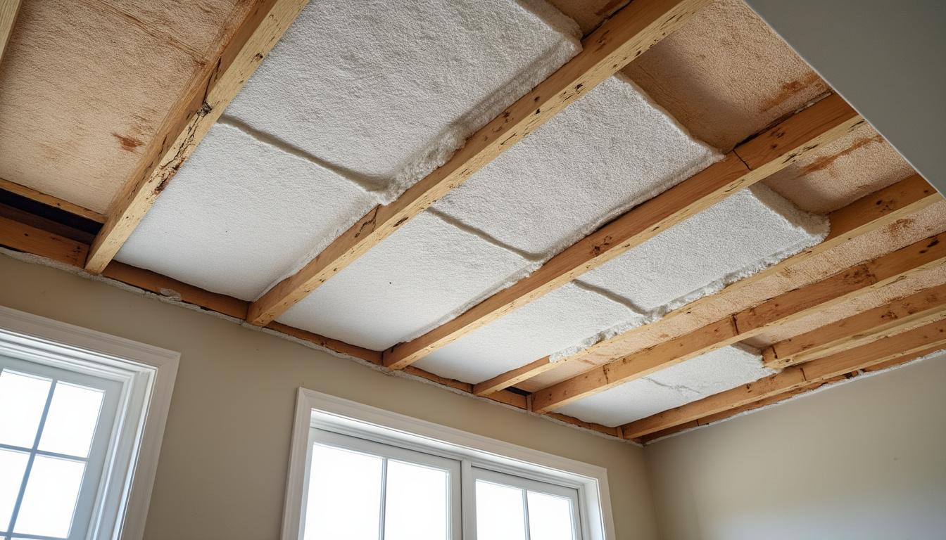 découvrez comment choisir et installer efficacement les matériaux entre les poutres de votre plafond pour améliorer l'isolation et l'esthétique de votre intérieur.