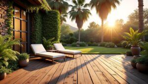 découvrez nos conseils pour choisir le spot parfait et mettre en valeur votre terrasse en bois, alliant esthétique et fonctionnalité.