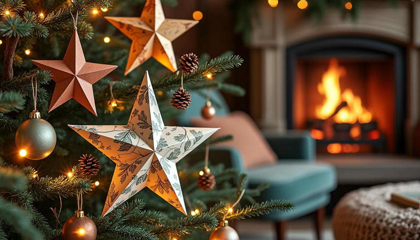 apprenez à créer des étoiles en papier simples et brillantes grâce à notre guide facile, parfait pour des décorations scintillantes et originales.