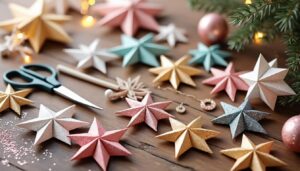apprenez à créer des étoiles en papier facilement avec notre guide étape par étape. idéal pour des décorations scintillantes et originales qui illumineront votre intérieur.