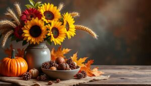 découvrez notre guide pratique pour créer un centre de table aux couleurs chaudes de l'automne, idéal pour apporter une ambiance conviviale et festive à votre décoration.