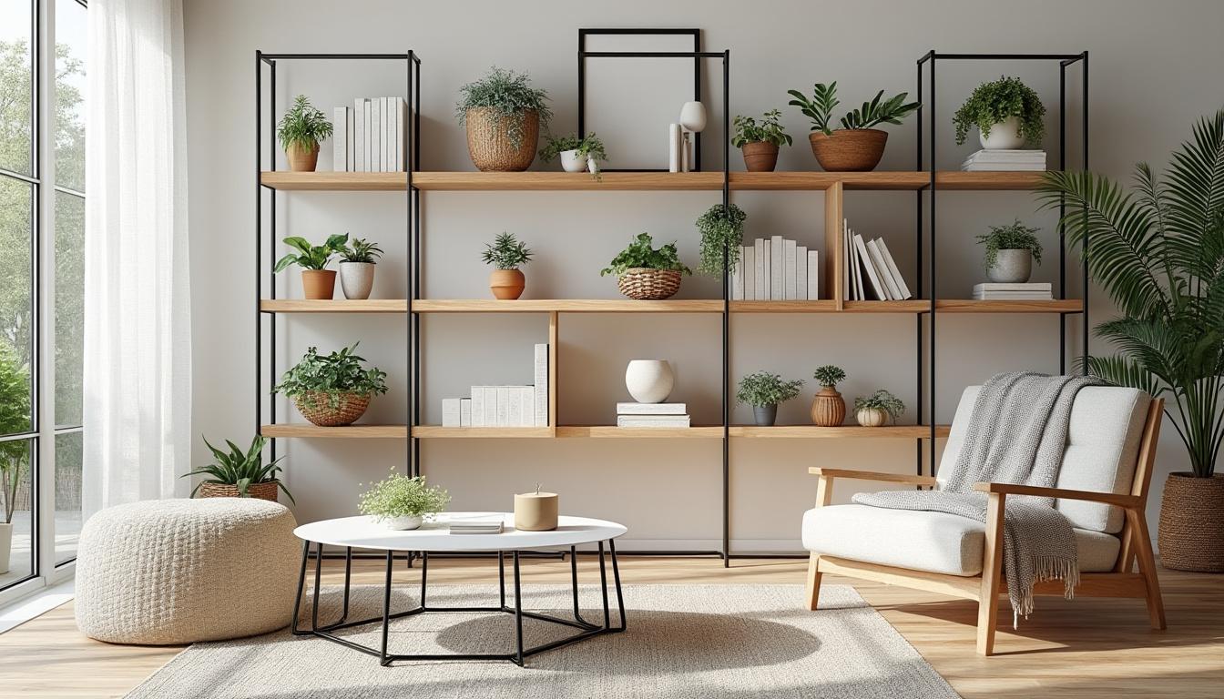 découvrez la hauteur idéale entre deux étagères de bibliothèque avec notre guide pratique au style scandinave pour un rangement élégant et optimisé.