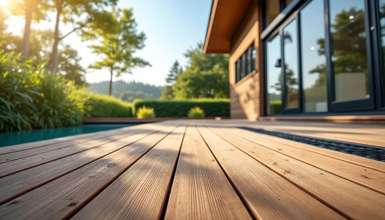 découvrez l'inclinaison idéale pour votre terrasse en bois afin d'assurer un bon drainage et prolonger sa durabilité. conseils pratiques et astuces d'experts.