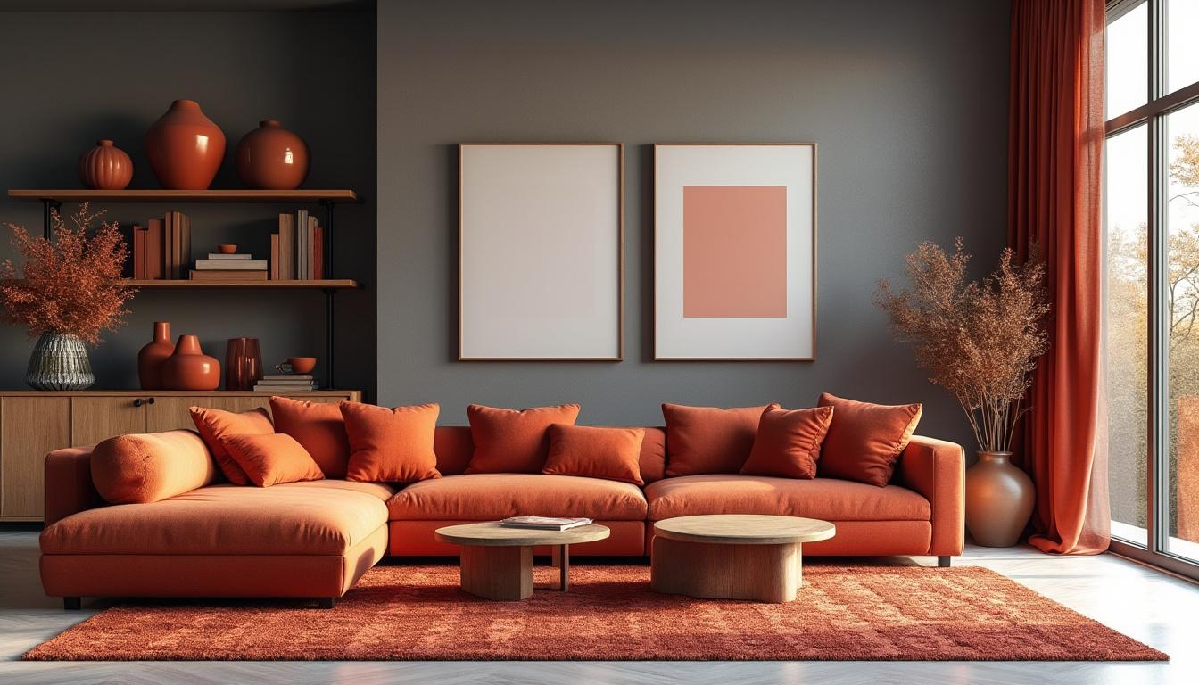 découvrez comment la thérapie colorée #13 vous invite à sublimer votre intérieur avec une élégante touche rouge brique pour une ambiance chaleureuse et dynamique.