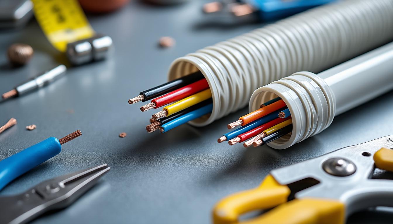 découvrez comment choisir entre gaines nues et gaines préfilées pour optimiser votre installation électrique en toute sécurité et conformité.