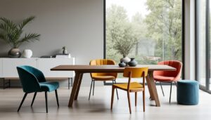 découvrez comment choisir la chaise colorée parfaite pour harmoniser votre salle à manger avec style et élégance.
