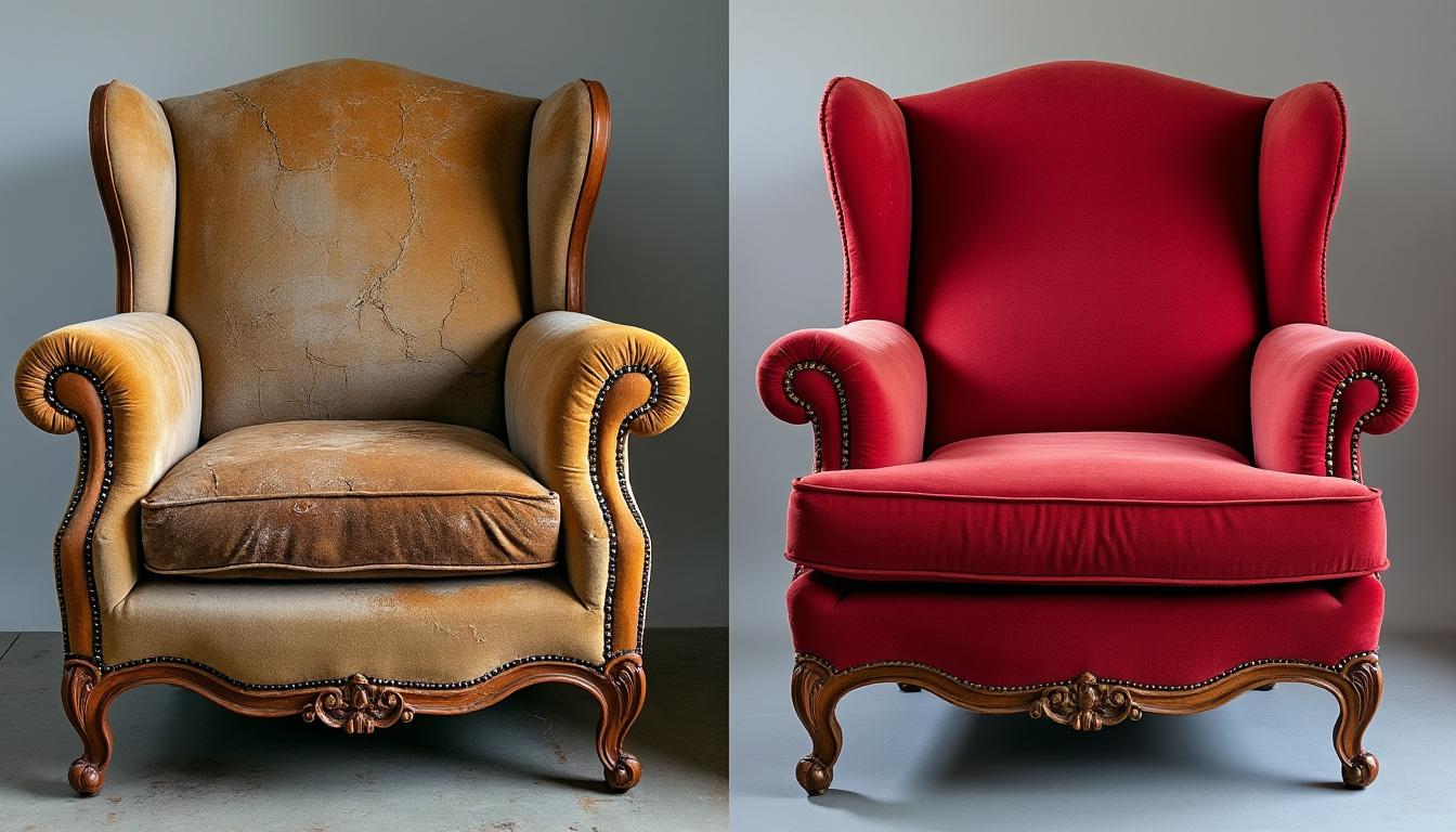 apprenez à transformer votre fauteuil ancien en un chef-d'œuvre déco unique grâce à 19 étapes simples et créatives. donnez une nouvelle vie à votre mobilier avec notre guide pratique et inspirant !