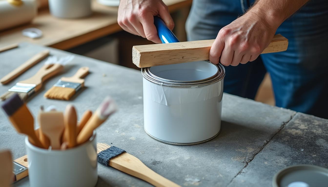 découvrez des astuces efficaces pour conserver un pot de peinture déjà ouvert et prolonger sa durée de vie tout en évitant le gaspillage.