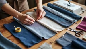 découvrez comment choisir les tissus parfaits pour créer des robes, pantalons, chemises et jupes sur mesure, alliant confort, style et qualité.