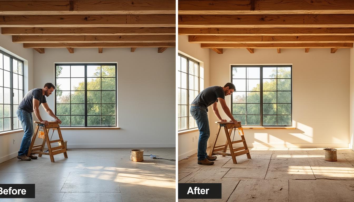 découvrez comment illuminer facilement une pièce en sablant les poutres pour un rendu lumineux et esthétique. une méthode simple et efficace pour sublimer votre intérieur.