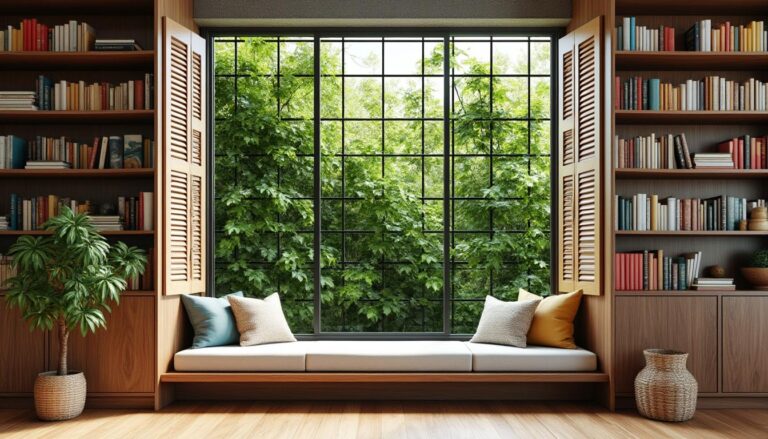 découvrez des astuces ingénieuses pour dissimuler une fenêtre sans recourir aux rideaux, alliant esthétique et praticité pour sublimer votre intérieur.