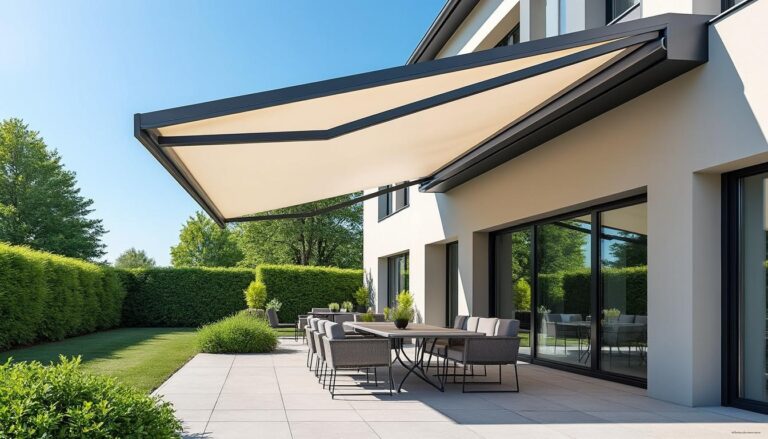découvrez l'auvent de terrasse en aluminium sierra palram canopia 3 x 4,25 m, avec protection thermique heat block en coloris anthracite, idéal pour profiter de votre extérieur tout en restant à l'abri des intempéries et de la chaleur.