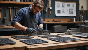 découvrez notre expertise en conception et fabrication de grilles personnalisées, alliant savoir-faire artisanal et solutions sur-mesure pour vos projets uniques.