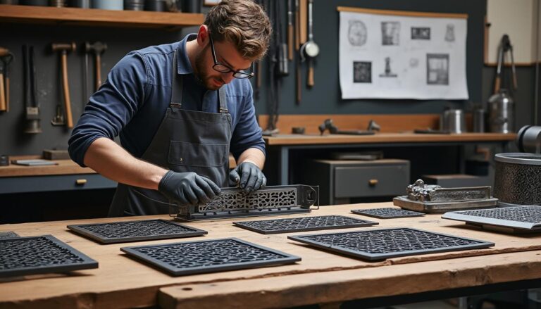 découvrez notre expertise en conception et fabrication de grilles personnalisées, alliant savoir-faire artisanal et solutions sur-mesure pour vos projets uniques.