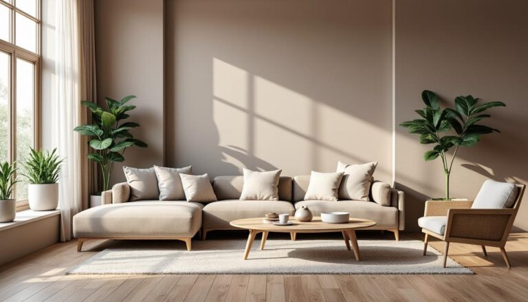 découvrez comment sublimer votre décoration intérieure en utilisant la couleur taupe pour créer un espace élégant et chaleureux.