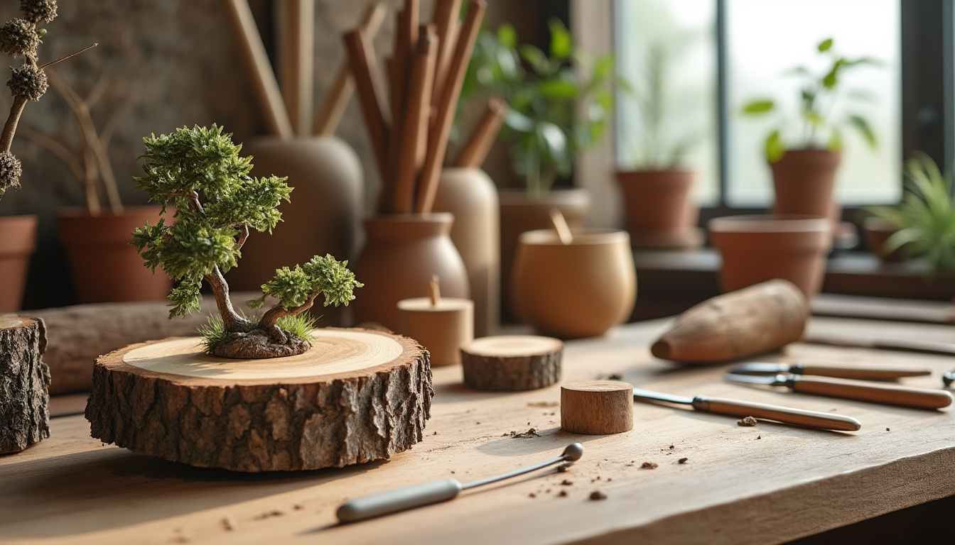découvrez l'art du bois naturel et des branchages, une harmonie parfaite entre créativité et nature pour des créations uniques et authentiques.