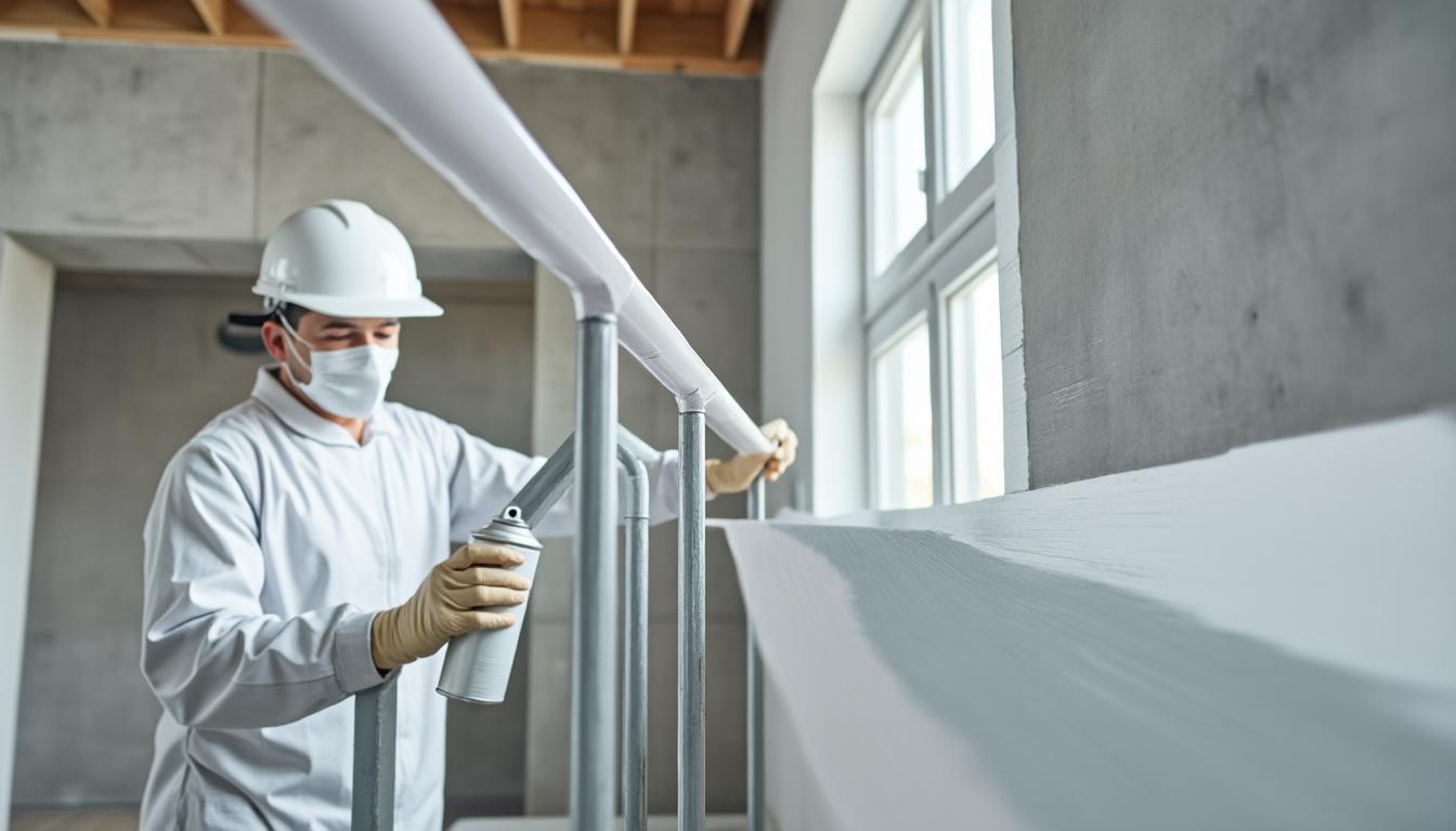 découvrez notre spray peinture aérosol blanc brillant ral 9010 en bouteille de 400ml, idéal pour une finition éclatante et durable sur tous vos surfaces.