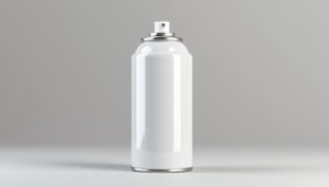 spray peinture aérosol blanc brillant ral 9010 en bouteille de 400ml, idéal pour une finition éclatante et durable sur toutes vos surfaces.