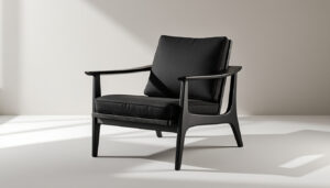 découvrez la chaise anta en teck noir, alliant élégance et confort naturel grâce à ses accoudoirs ergonomiques, parfaite pour sublimer votre espace intérieur ou extérieur.