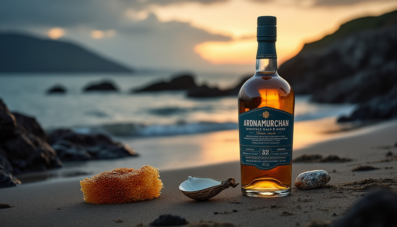 découvrez ardnamurchan single malt, un whisky écossais authentique à 46,8% d'alcool, offrant une expression pure et riche en saveurs uniques.