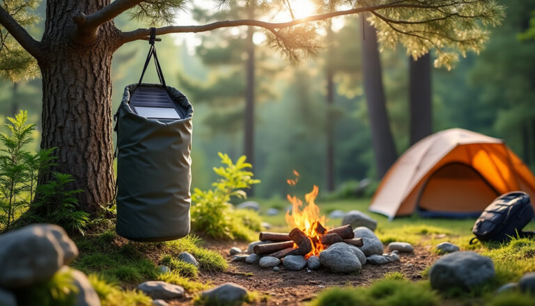 découvrez la douche solaire portable 20 l, l'équipement éco-responsable idéal pour vos aventures en camping. profitez d'une douche chaude à l'énergie solaire, facile à transporter et respectueuse de l'environnement.