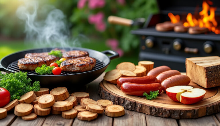 découvrez quelles essences de bois choisir pour votre barbecue afin d'obtenir des grillades savoureuses et parfumées. guide complet pour réussir vos repas en plein air.