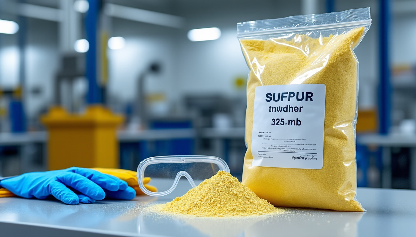 découvrez notre soufre en poudre en sac de 1,5 kg, idéal pour divers usages agricoles et domestiques. produit naturel, efficace et polyvalent pour vos besoins.