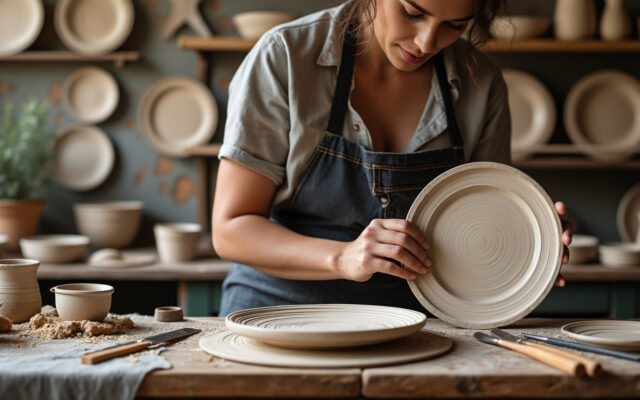 découvrez nos plaques artisanales françaises, chacune conçue et façonnée avec soin dans notre atelier pour une création unique et authentique.