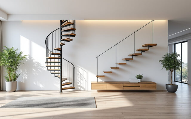 découvrez quel type d'escalier maximise l'espace dans votre intérieur pour allier fonctionnalité et design dans votre maison.